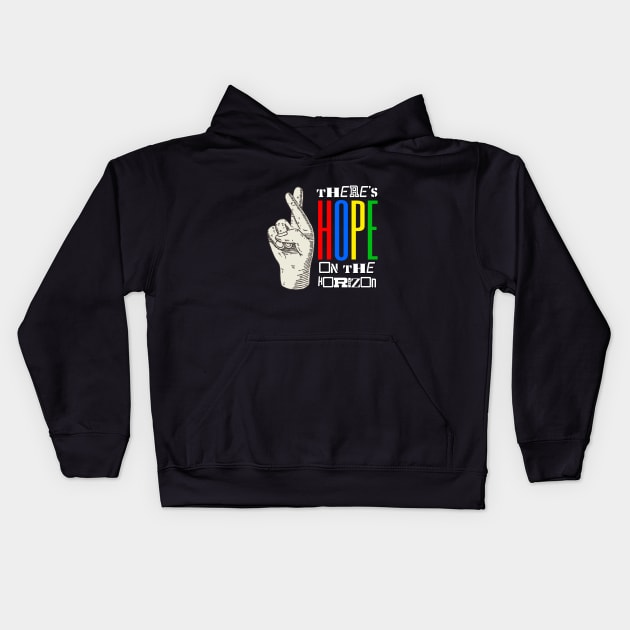 Hope on the Horizon Kids Hoodie by DaShirtXpert